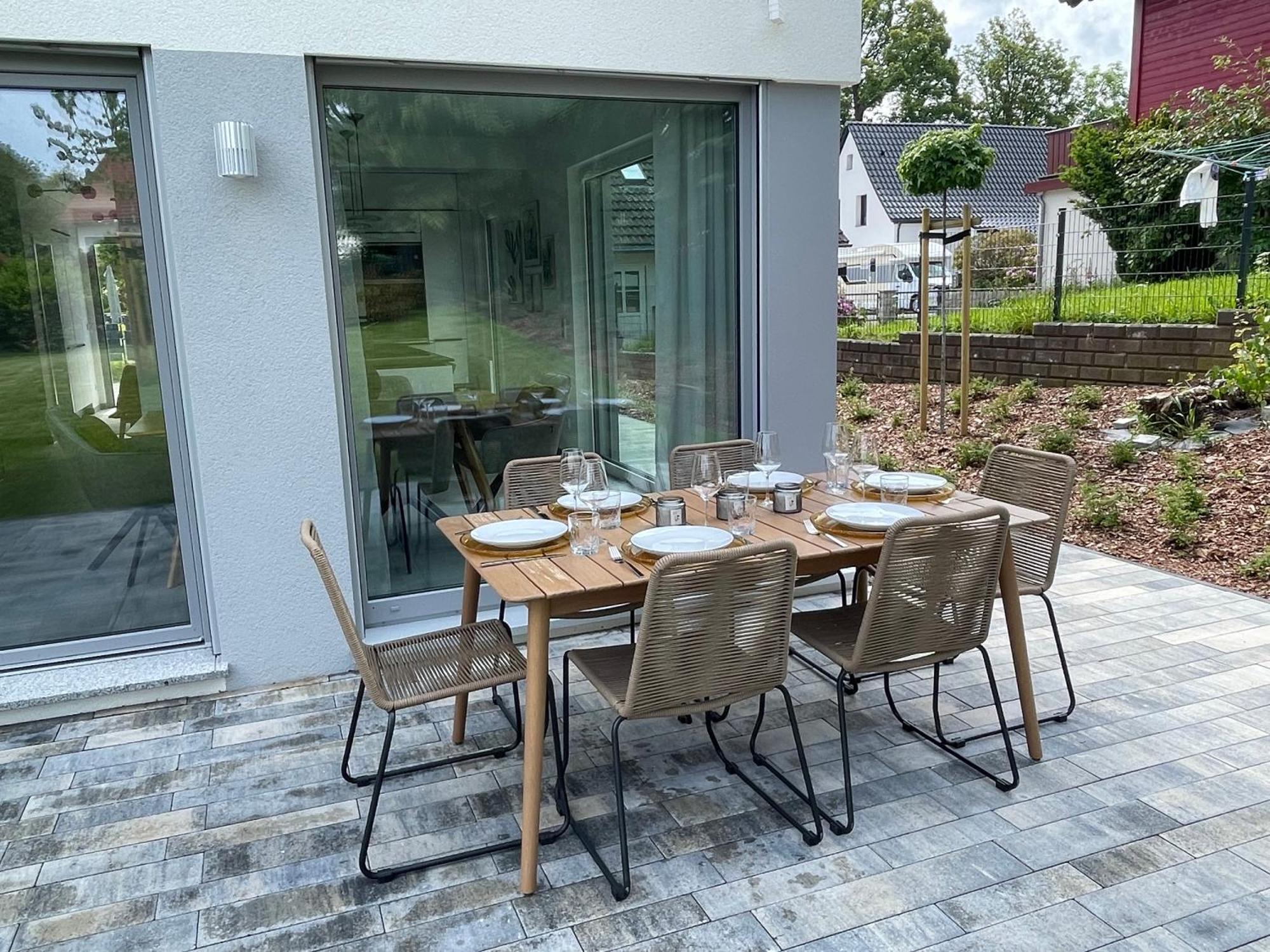 Zugzuflucht-Neues, Modernes Ferienhaus Freiberg Eksteriør bilde